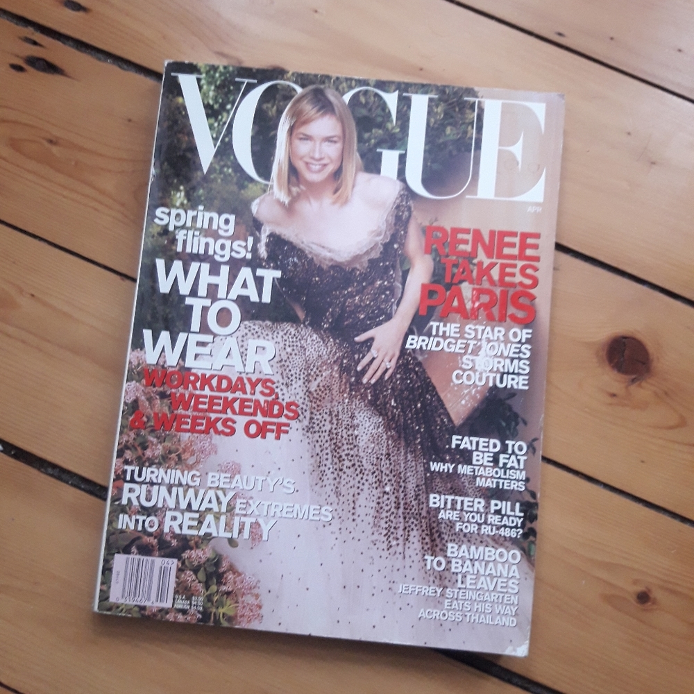 Vintage Vogue Magazine Y2K